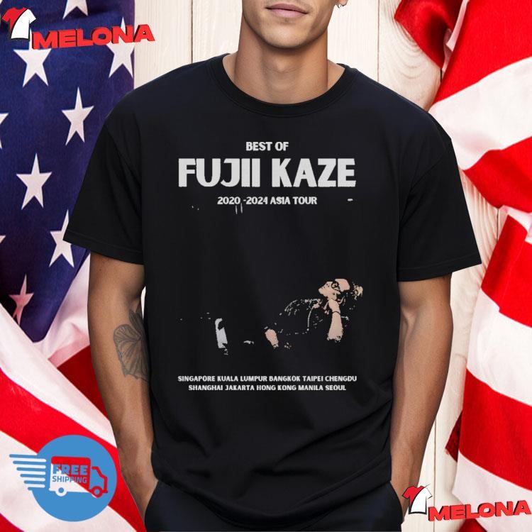Best of 藤井風2020-2024アジアツアーblueTシャツ M サイズ